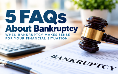 Bankruptcy Tips – When Bankruptcy Makes Sense For Your Financial Situation…