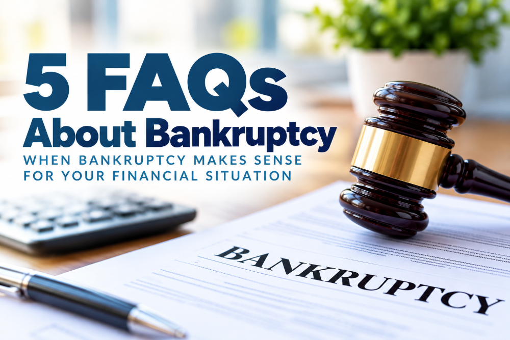 Bankruptcy Tips – When Bankruptcy Makes Sense For Your Financial Situation…